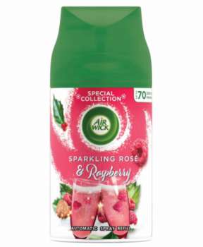 Osvěžovač vzduchu Airwick Freshmatic - náplň, růžový sekt a maliny, 250 ml