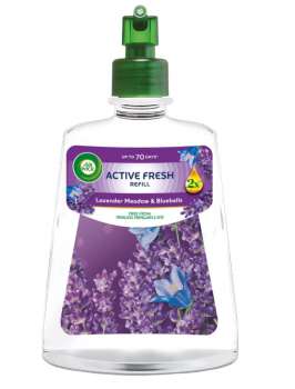 Osvěžovač vzduchu Airwick Active Fresh - náplň, levandule a modré kvítky, 228 ml