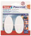 Samolepicí háčky Tesa Powerstrips - nosnost 2 kg, bílé, 2 ks