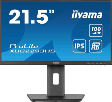 Počítačový monitor iiyama ProLite XUB2293HS-B6 - 21.5", IPS, FHD, 1920x1080, 1000:1, černý, repro