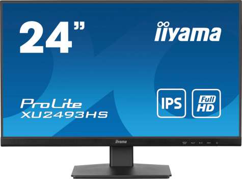 Počítačový monitor iiyama ProLite XU2493HS-B6 - 24", IPS, FHD, 1920x1080, 1300:1, černý, repro