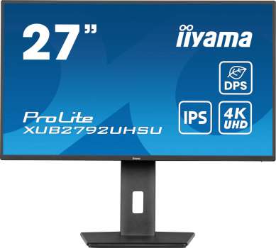 Počítačový monitor iiyama ProLite XUB2792UHSU-B6 - 27", IPS, 4K, 3840x2160, 1300:1, černý, repro