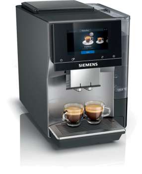 Automatický kávovar Siemens TP715R01 EQ700 - 19 bar, TFT iSelect displej, tmavošedě černý