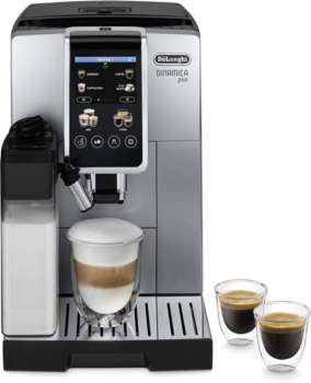 Automatický kávovar De'Longhi ECAM 380.85.SB - 15 bar, dotykový 3,5" displej, 24 druhů nápojů