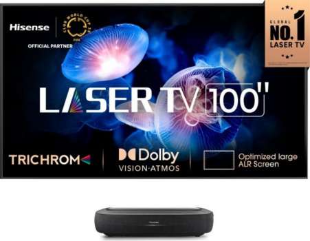 Laser Smart televize Hisense 100L9HD - úhlopříčka 254 cm, DLP display, 3000 lm, rozhraní VIDAA U6