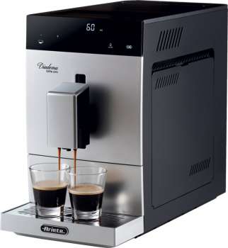 Automatický kávovar Ariete Diadema Latte Pro 1453/01 - 19 bar, LCD displej, stříbrně černý
