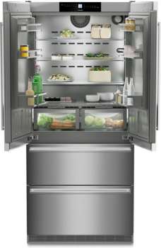 Kombinovaná chladnička LIEBHERR CBNste 8872 - objem 522 l (362 + 160), BioFresh Premium Plus, nerez