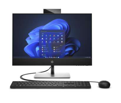 Počítač AiO HP ProOne 440 G9 - 23.8", Intel Core i7, 16GB RAM, 512GB SSD, Win 11 Pro, černý/stříbrný