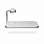 Stojan pro bezdrátové nabíjení Zens Dual+Watch Alu Wireless Charger White