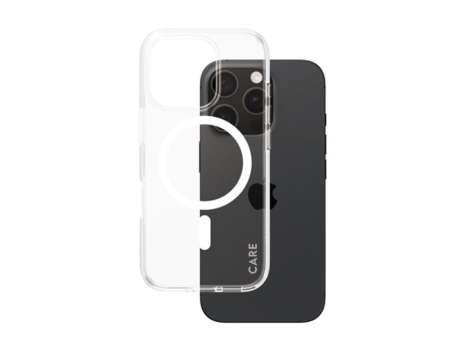Ochranný kryt pro mobil PanzerGlass CARE Apple iPhone 16 Pro MagSafe Urban Combat - průhledný/bílý