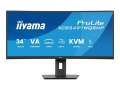 Počítačový monitor iiyama ProLite XCB3497WQSNP-B1 - 34", zakřivený, UWQHD, 3440x1440, repro, černý