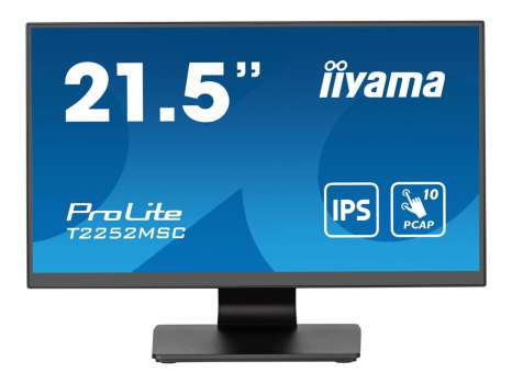 Počítačový monitor iiyama ProLite T2252MSC-B2 - 22", dotykový, Full HD, 1920x1080, repro, černý