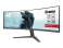 Počítačový monitor iiyama G-MASTER Red Eagle GCB4580DQSN-B1 - 45", zakř., DualQuad HD, repro, černý