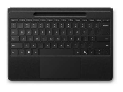 Klávesnice k tabletu MS Surface Pro Flex Keyboard - Slim Pen není součásti, černá Alcantara