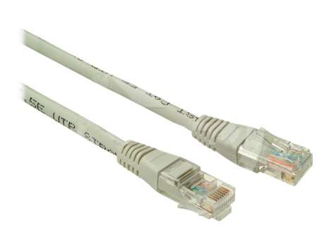 Síťový kabel Solarix Patch Cable CAT6 UTP PVC 5m - šedý