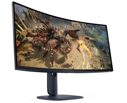 Počítačový herní monitor Dell Alienware AW3425DWM - 34", Ultra WQHD, 3440 x 1440, černý, zakřivený