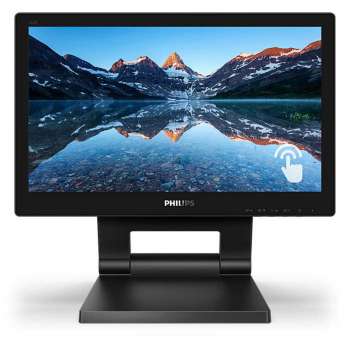 Počítačový monitor Philips 162B9T - 16", dotykový, 1366 x 768, robustní konstrukce, odolný