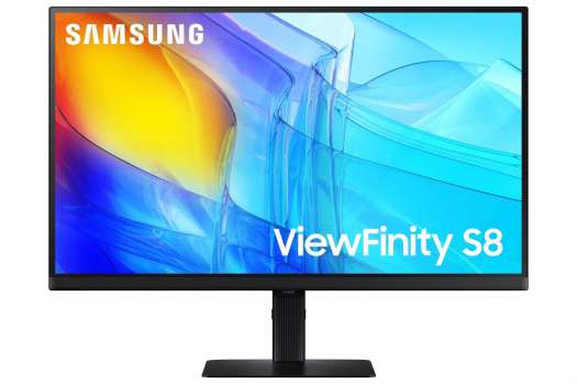 Počítačový monitor Samsung ViewFinity S8 S80D - 27", 4K UHD, 3840 × 2160, reproduktory, černý