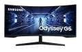 Počítačový herní monitor Samsung Odyssey G55T - 34", Quad HD, 3440 x 1440, černý