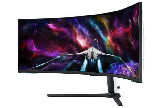 Počítačový monitor Samsung LS57CG952NUXEN - 57", VA, Mini LED, Double UKD, 7680 x 2160, černý