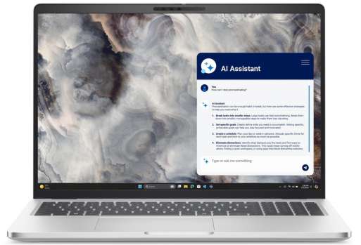 Notebook Dell Pro 14 Plus PB14250 U7-255U - 14", WUXGA, 16GB RAM, 512GB SSD, 4C-iGPU, Silver