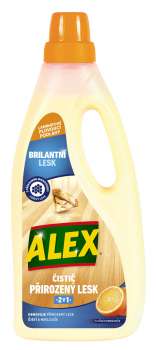 Čistič na podlahy ALEX Extra Lesk 2v1- na laminát, 750 ml