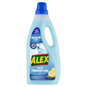 Čistič na podlahy ALEX Extra Lesk 2v1- na dlažbu, lino, mramor, 750 ml