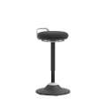 Balanční stolička Neox - opěrná, černá