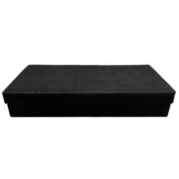 Válenda Alba 200x90 cm - s úložným prostorem, černá