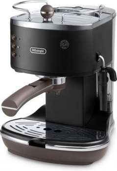 Pákový kávovar De'Longhi ECOV 311 BK Icona Vintage - tlak 15 bar, capuccino systém, černý