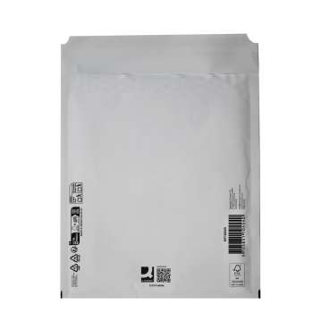 Bublinkové obálky Q-Connect - E/5, 240 x 275 mm, bílé, 10 ks