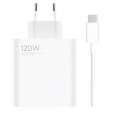 Nabíjecí adaptér a kabel Xiaomi Charging Combo (Type-A) EU - 120W, bílý