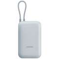 Powerbanka Xiaomi Power Bank 10000 mAh - integrovaný kabel, Ice Blue GL