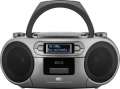 Rádio DAB/DAB+ s CD přehrávačem ECG CDR 990 DAB - přehráva CD, kazety, MP3, tuner FM/AM, šedé