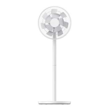 Chytrý ventilátor Xiaomi Mi Smart Standing Fan 2 EU - tenký dizajn, náklon hlavy 39°, bílý