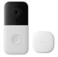 IP kamera Xiaomi Smart Doorbell 3S - ultraširoký záběr 180°, rozlišení 2K, funkce zvonku, bílá