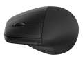 Bezdrátová ergonomická vertikální myš HP 925 - 6 tlačítek, Bluetooth 5.3, 2.4 GHz, černá