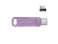 USB flash drive SanDisk Ultra Dual Drive Go - 512 GB, USB 3.2 Gen 1 / USB-C, levandulový