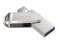 USB flash drive SanDisk Ultra Dual Drive Luxe - 64 GB, USB 3.2 Gen 1 / USB-C, stříbrný