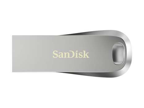 USB flash drive SanDisk Ultra Luxe - 128 GB, USB 3.1, stříbrný