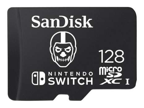Paměťová karta microSDXC SanDisk for Nintendo Switch - Fortnite Edition - 128 GB, UHS-I U3, černá
