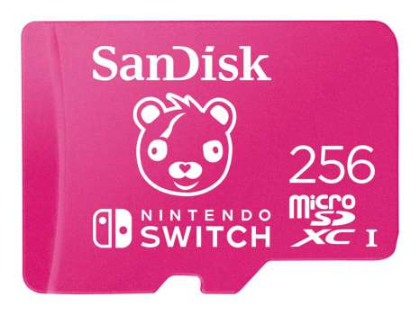 Paměťová karta microSDXC SanDisk for Nintendo Switch - Fortnite Edition - 256 GB, UHS-I U3, černá