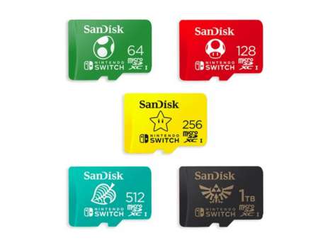 Paměťová karta microSDXC SanDisk for Nintendo Switch - 512 GB, UHS-I U3, Class10, zelená