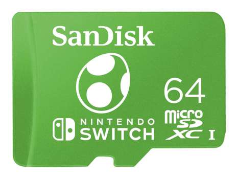 Paměťová karta SanDisk microSDXC for Nintendo Switch - 64 GB, UHS-I, zelená