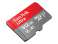 Paměťová karta microSDXC SanDisk Ultra - 512 GB, SD adaptér, A1, UHS Class 1 / Class10, červeno-šedá