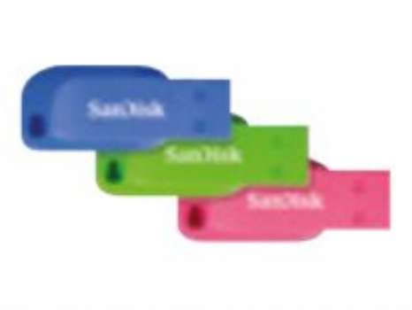 USB flash drive SanDisk Cruzer Blade - 16 GB, USB 2.0, electricky zelený