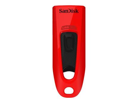 USB flash drive SanDisk Ultra - 32 GB, USB 3.0, červený