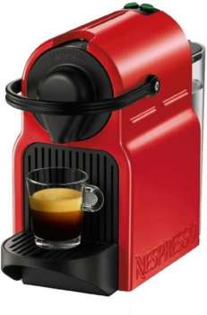 Kapslový kávovar Krups Nespresso XN 100510 - moderní design, rychlý a spolehlivý provoz, červený