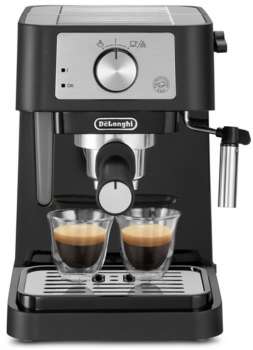 Pákový kávovar De'Longhi EC260BK - tlak 15 bar, bojler z nerezové oceli, černý