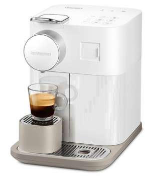 Kapslový kávovar De'Longhi Nespresso EN640.W Gran Lattissima - tlak 19 bar, objem vody 1,3l, bílý